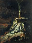 Emile Bernard La Vierge au pied le la Croix painting